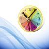 Beavorty Cute Boys and Girls Fridge Clock Magnet Round Fruit
