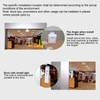 Entrance Doorbell Infrared Motion Sensor Welcome Voice Prompt Alarm Chime