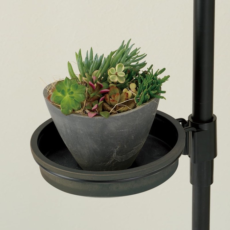 Richell Saucer Botany Hanging Pole Plate, N, Width 7.8 x