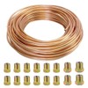 MOCNT 10 m Car Copper Brake Line 1/4 Inch Brake