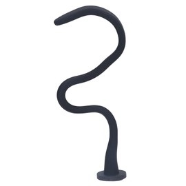 Washer Door Prop, Flexible Magnetic Washing Machine Door Holder Front Washer Door Prop for Front Load Washer Keep Washer Door Open(Black)