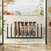 pickpiff Free Standing Shoe Racks - Black Metal Boot Rack