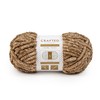 Crafted By Catherine Heathered Velvet Yarn - 2 Pack, Tan,