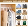 Polythene Garment Covers Clear Plastic Clothes Covers Dry Cleaning Durable,