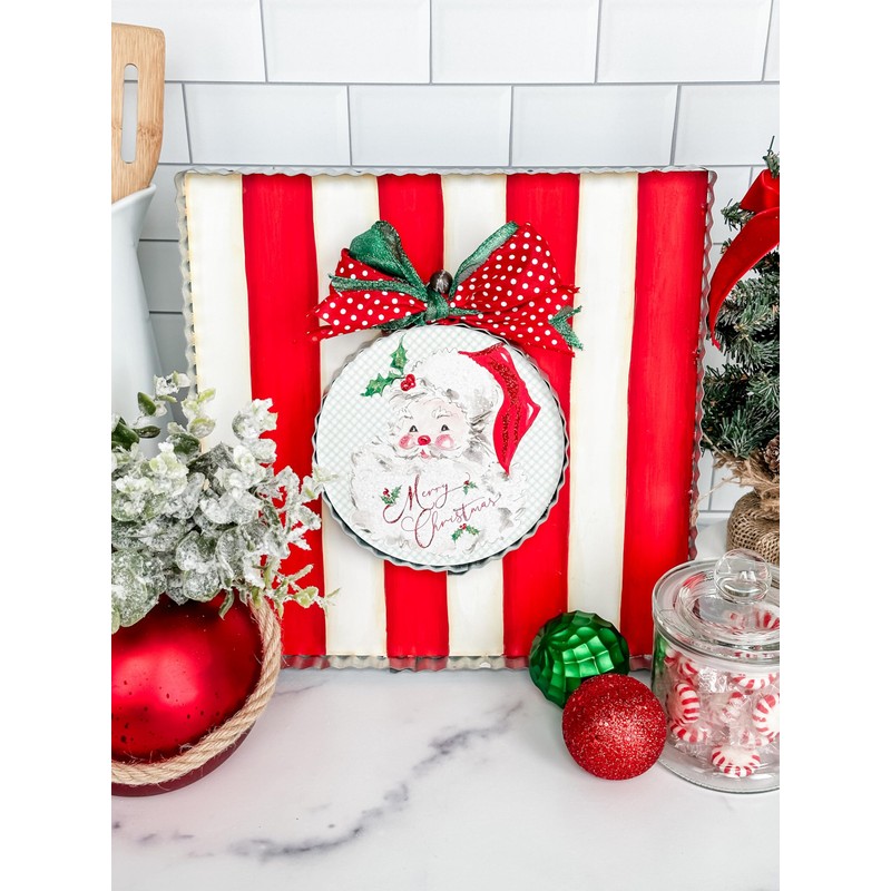 The Round Top Collection - Red & White Display Board