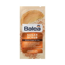 Balea [International Direct Shipping] Balea Sugar Scrub Brown Sugar & Chia 16ml / [해외직배송] 발레아 슈가스크럽 브라운슈가 & 치아 16ml