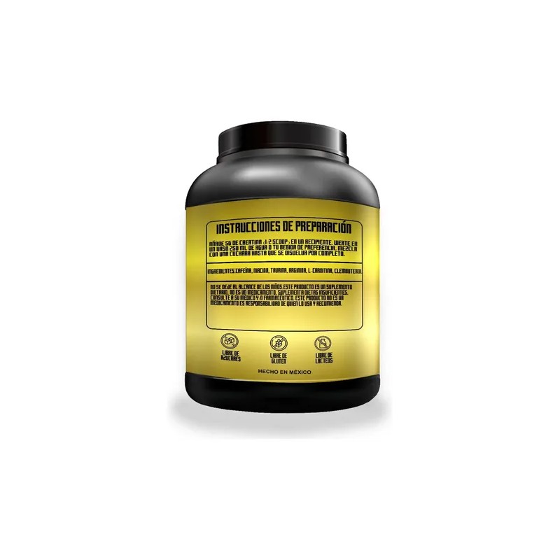 Óxido Nítrico Clembuterol Protein Vikingo 1kg Pre Entreno