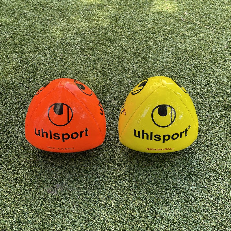 uhlsport Reflex Ball, For Goalkeepers, Training, Practice Ball, Flow Red
