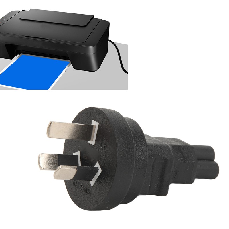 to IEC320 C5 Power Adapter 3 Prong to C5 Converter