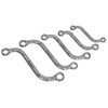 Sealey S0717 Metric S-Spanner Set, Silver, 5 Pieces