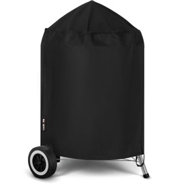 FEVERCOVER Grill Cover for Weber Kettle Charcoal 22 Inch, Heavy Duty Waterproof BBQ Grill Covers Fade Resistant