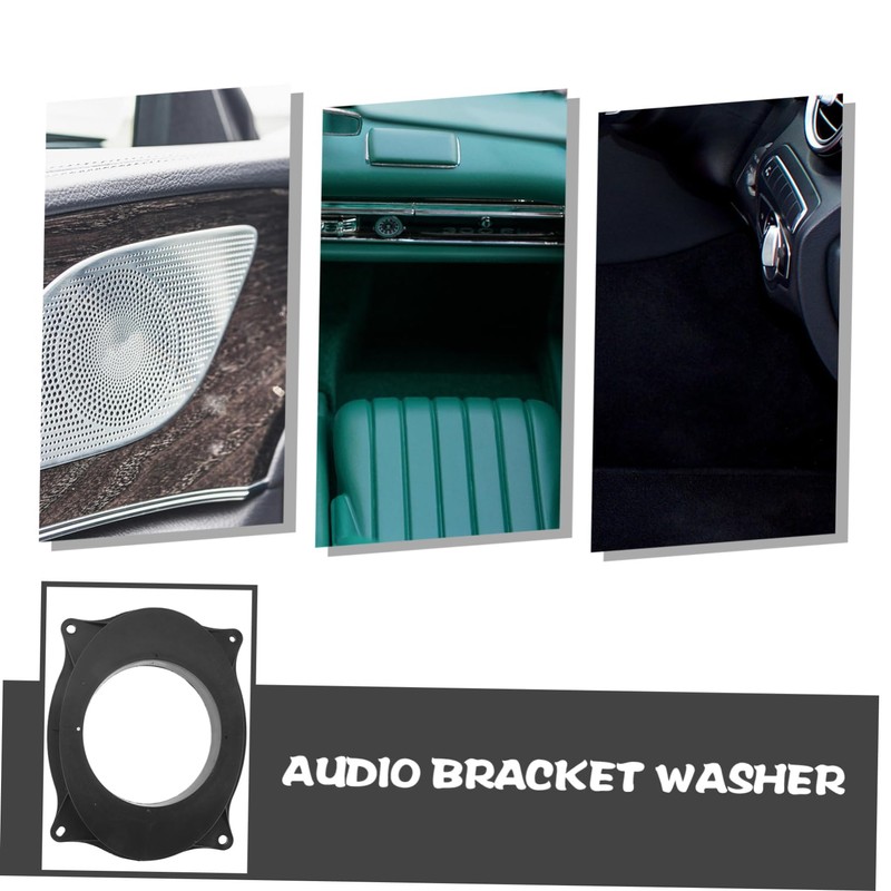FELTECHELECTR Car Speaker Spacer Bracket Adapter Ring Durable Speaker Gasket