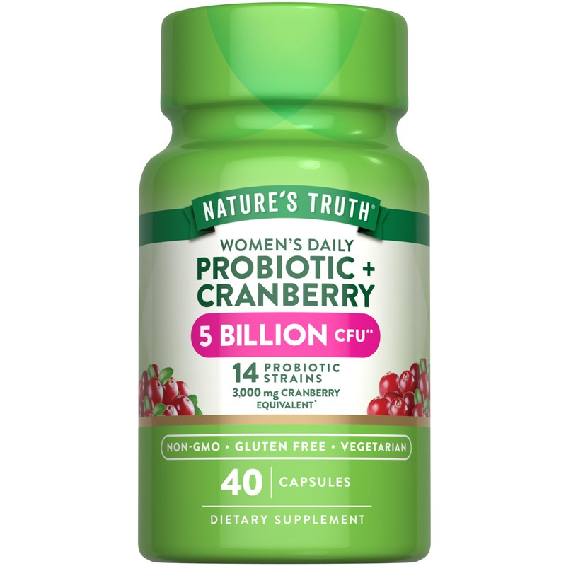 Nature's Truth Probiotics for Women | 5 Billion CFUs Daily