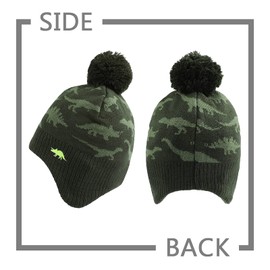 XIAOHAWANG Baby Knitted Winter, Boy’s Warm Children's Hat, Beanie Hat, Thick Winter Hat for Autumn, Winter