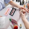 HLQHXWHZT 35 Pcs Empty Press on Nails Packaging Box Set
