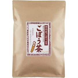 「国産ごぼう茶ティーパック」生産地：宮崎ごぼう100％使用 ノンカフェイン（100包入）