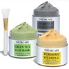 THESKCARE Set De 3 Mascarillas De Arcilla Mascarilla De Arcilla