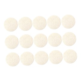 NOLITOY Gentle Facial Exfoliating Pads 15pcs Face Scrubbers Loofah Pads Deep Cleaning Non-irritating for Sensitive Sk
