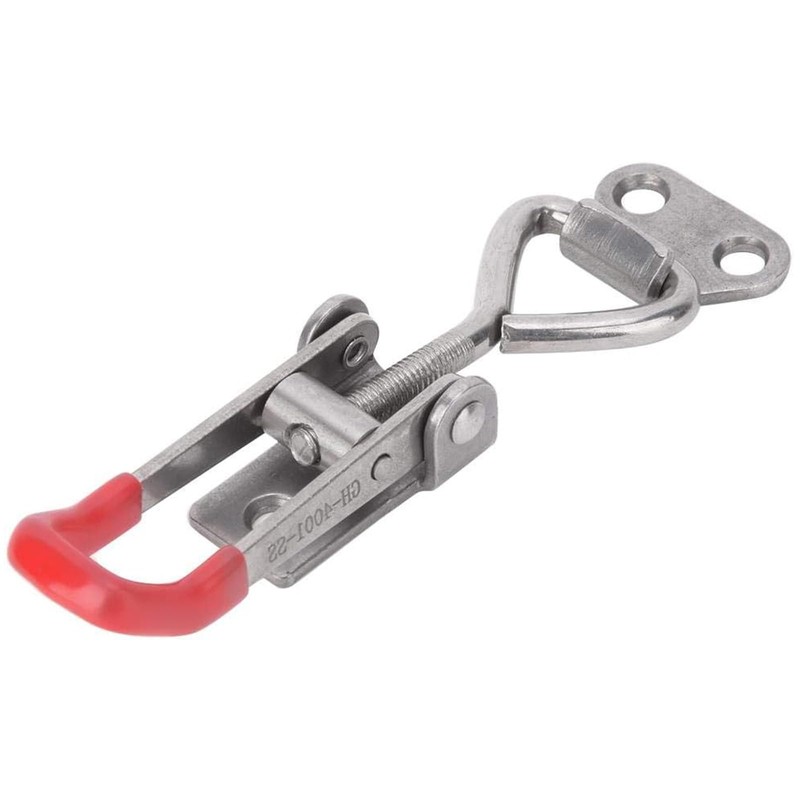 2Pcs Adjustable Toggle Clamp 304 Stainless Steel Toggle Catch Latch