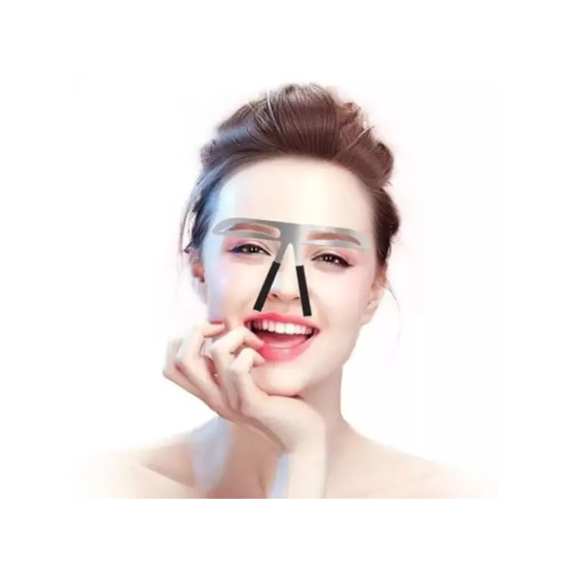 Living Duo [퍼니메이커]로에보 눈썹라인 가이드 키트 눈썹정리 눈썹화장 메이크업가이드 초보메이크업