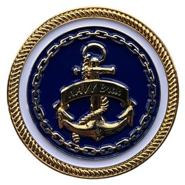 United States Navy Brat USN Well Traveled Challenge Coin