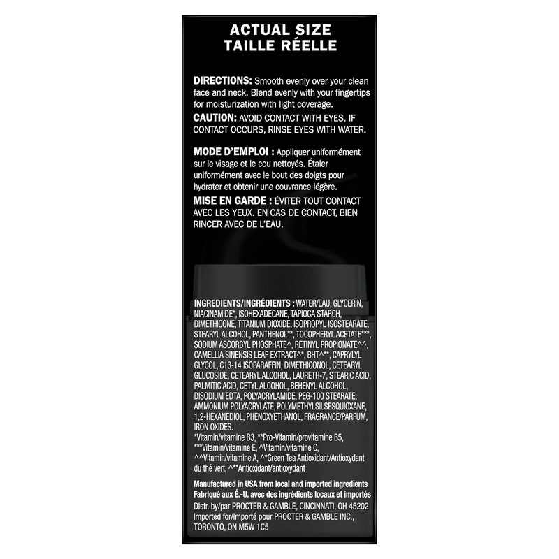 Olay CC Cream, Total Effects Moisturizer with Foundation, 7-in-1 Hydrates,