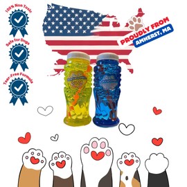 Bubbletastic Dog Bubbles, 8 oz Total, Bacon and Peanut Butter Scented, Set of 2