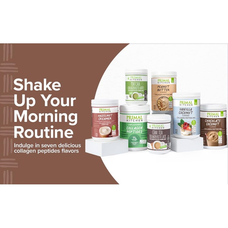 Primal Kitchen Vanilla Collagen Fuel® Drink Mix, Vanilla Coconut Collagen