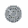 Chrome Bullet Casing Shape Valve Caps, Standard Fit, Set of