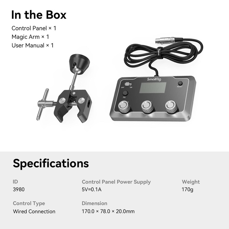 SmallRig RC 350 / RC 450 COB LED Video Light