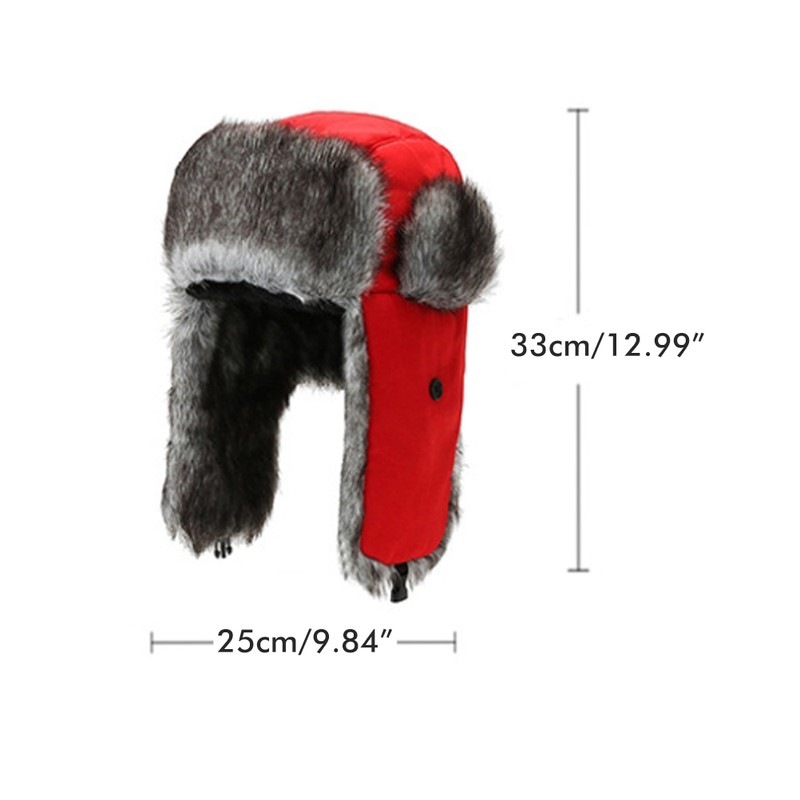 Winter Warm Hat Fleece Winter Hat Windproof Head Warmer for