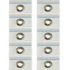 Etomvoop 10 Pieces Awning Eyelets 8mm for Motorhome Piping Rail