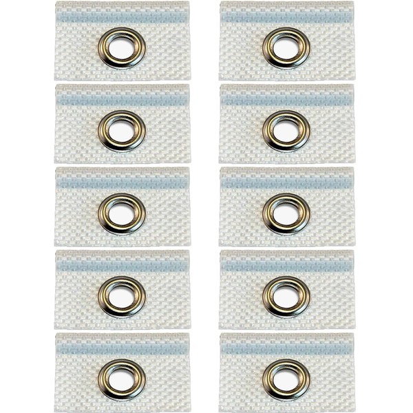 Etomvoop 10 Pieces Awning Eyelets 8mm for Motorhome Piping Rail