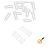 Mirhua 4ml プラスチックピペット 100本 使い捨て ポリスポイト プラスチッ ピペット スクイズ移送ピペット （円筒形）スクイーズ転送ピペット