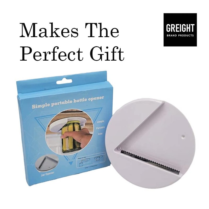 Jar Opener - Under Cabinet, Essential Kitchen Gadget, Easy Grip