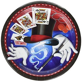 Creative Converting 322194 8Count Magic Party Paper Dinner Plates Supplies, One Size, Multicolor