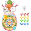 Easter Dart Board Game Set, Cute Bunny Chick Carrot Party