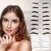 56 PCS Eyebrow Microblading Marker Pen & Disposable Brow Ruler