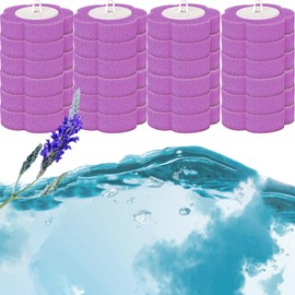 SUQ Toilet Brush Replacement Head,Disposable Toilet Bowl Brush, Toilet Brush, 24 Refills(Lavender flavor)
