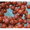 Hand Knotted Red Jasper Mala Necklace - Embrace Strength and