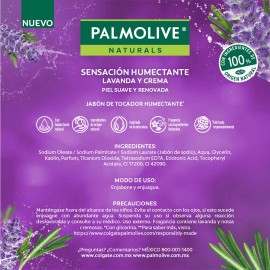 Jabón De Tocador Palmolive Naturals Lavanda Y Crema 4x120 G