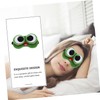 LALAFINA 2pcs Cartoon Eye Mask Lovely Sleeping Eye Mask Lightweight