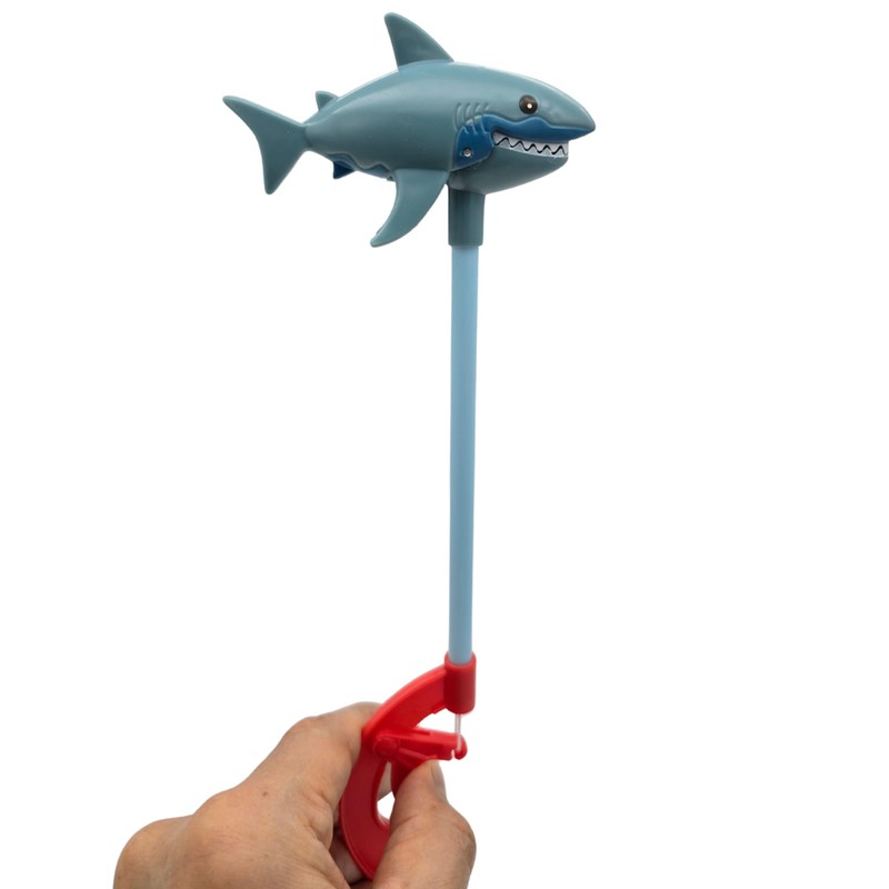 Small Shark Grabber Toy, Shark Snapper, Squeeze Trigger to Close
