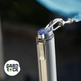 Gard & Rock - Carabiner hook made of stainless steel Ø8 for Gard&Rock sun sail and hammock posts