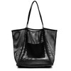 Hoxis Canvas Mesh Bag, Net Bag, Tote Bag, Shopping Bag,