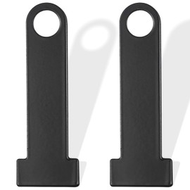 PEVRUAY Helmet Strap D-Ring Lock Stainless Steel Motorcycle Steel Ring Lock Universal