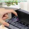 TOMSKYE Portable Pill Case, Large Capacity, 1 Week, 2 Times