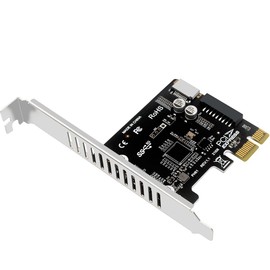 PCI-E to USB3.0 Type-E Front Panel Internal Expansion Card 5G PCI Express X4 X8 X16 to USB3 19P Type C Front Adapter pcie type c adapter
