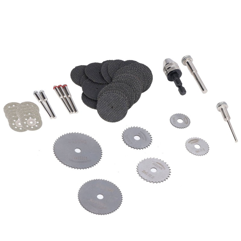 60Pcs Cutting Wheel Circular Saw Blade Grinding Tool Set Kit