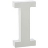 Rayher 62660000 MDF Letter I, White, 11 cm, Thickness 2